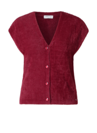 IVY BEAU GRACE TOP/VESTJE STONE RED