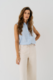 MAICAZZ NOELLE BLOUSE LIGHT BLUE