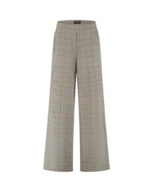 LADY DAY MILLE BROEK MARIN CHECK PRINT TRV