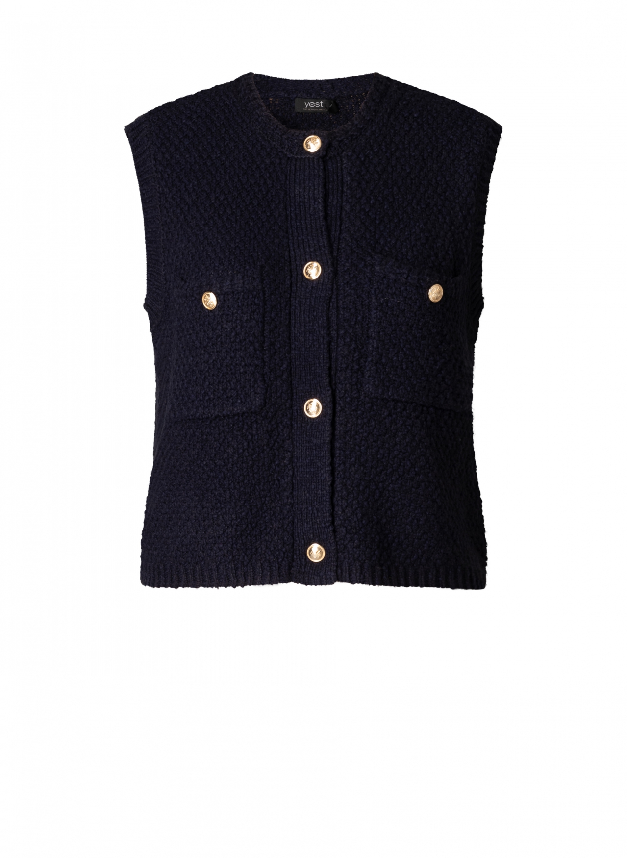 YEST BRENDA PRE HERFST VEST DARK NAY 5738