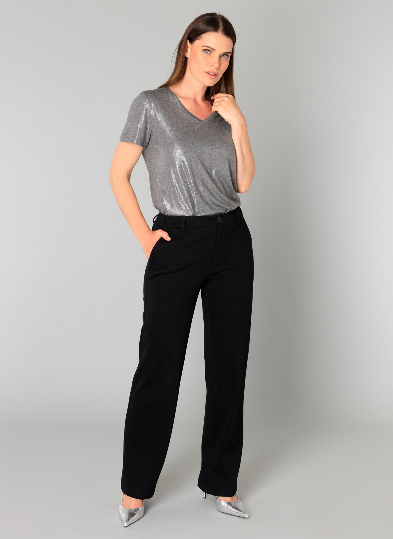 YEST BELINDA BROEK BLACK
