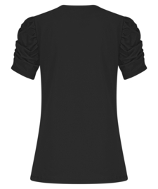 LADY DAY TOYA TOP BLACK TRV