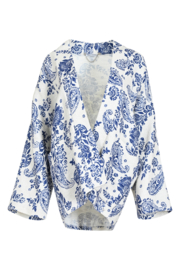 MAICAZZ NARNEL JACKET JEANS FLOWER(sale kan niet retour)