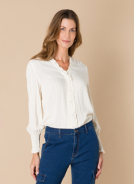 IVY BEAU BETH BLOUSE OFFWHITE 009