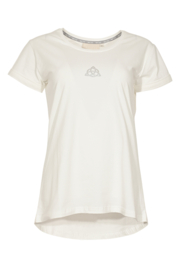 MAICAZZ NONORA T SHIRT OFFWHITE SILVER(sale kan niet retour)