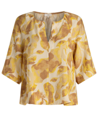 YEST MYLENE BLOUSE RAFFIA/MULTICOLOUR