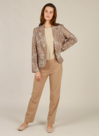 YEST CORNELIA BROEK SOFT BROWN TRV(sale kan niet retour)