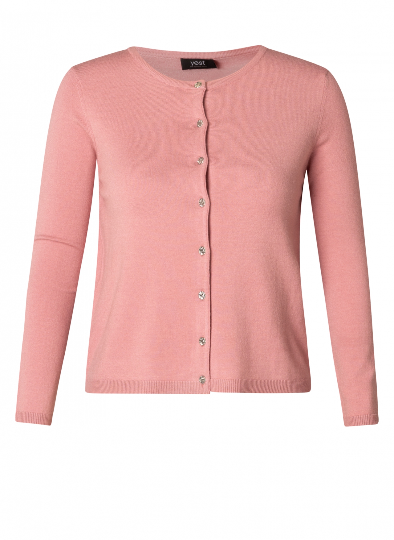 YEST BOBBI VEST DARK ROSE