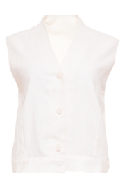 ZIZO SHINA GILET OFFWHITE