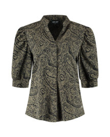 LADY DAY LUX BLOUSE LEY PRINT TRV
