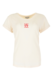 MAICAZZ ONORA- TSHIRT COCONUT MILK/QUARTZ