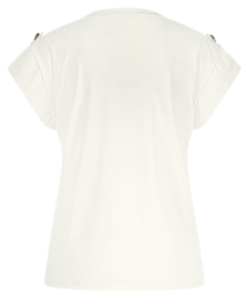 LADY DAY SYDNEY TOP OFFWHITE TRV