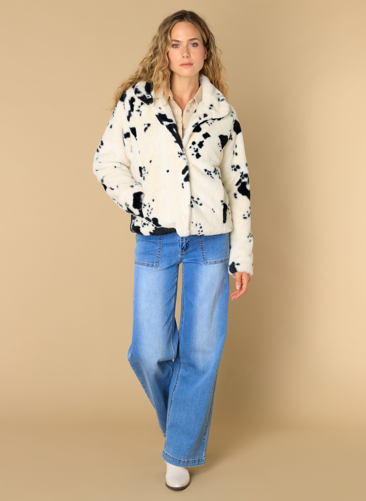 IVY BEAU PRE HERFST ESILA JAS OFFWHITE/BLACK