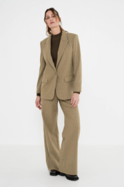 ZIZO SELLA BROEK STRIPE KHAKI
