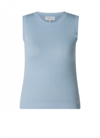 IVY BEAU MARIE TOP BLUE