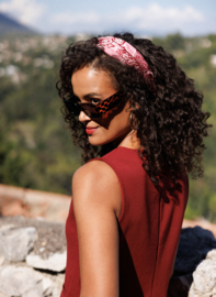 IVY BEAU SJAAL PINK/MULTI COLOUR