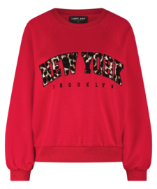 LADY DAY ELORA SWEATER FIERY RED