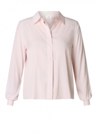 YEST IVETTE BLOUSE PALE PINK
