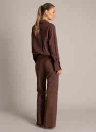 YEST ULIS BROEK RED BROWN