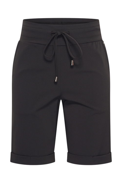 MI PIACE BROEK BERMUDA 202423 TRV BLACK