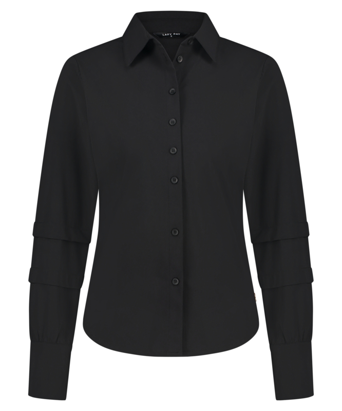LADY DAY BRIANNE BLOUSE BLACK
