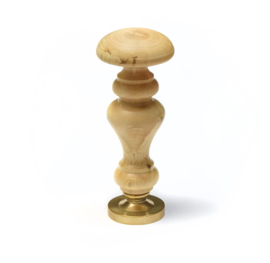 Lakstempel heft 8,5cm buxus