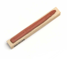 Houten stempel 'Vulpen'