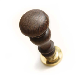 Luxe heft 8cm Wengé