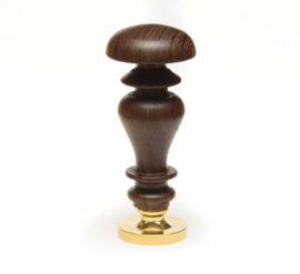 Luxe heft 8cm Wengé