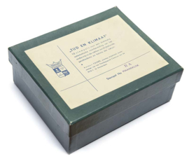 Vintage schoolstempel 'De maand'