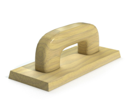 Houten knop stempel alle maten