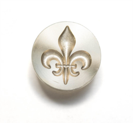 Lakstempel 25mm Fleur de Lis 3D