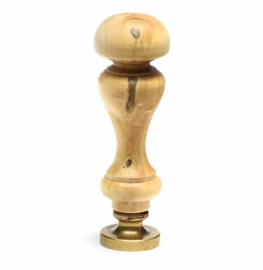 Lakstempel heft 8cm buxus