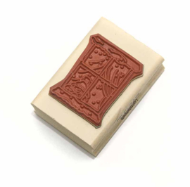 Houten stempel 'Venster'