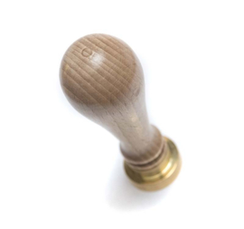 Lakstempel heft 8cm knop
