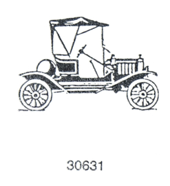 Antieke auto stempels