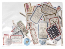 Vintage stickers