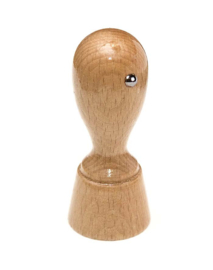 Houten knopstempel rond 30mm