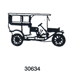 Antieke auto stempels