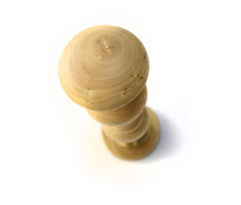 Lakstempel heft 8,5cm buxus