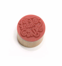 Houten stempel 'Thank You'