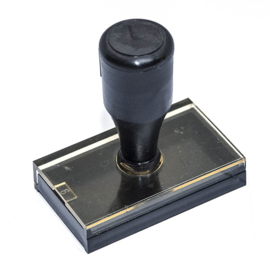 Kunststof 3-Click stempel