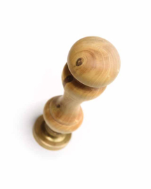 Lakstempel heft 8cm buxus