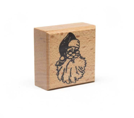 Houten Kerststempel Kerstman