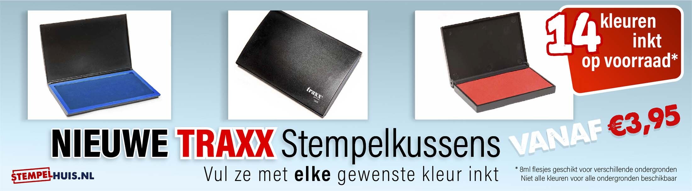 TRAXX kwaliteits Stempelkussens 