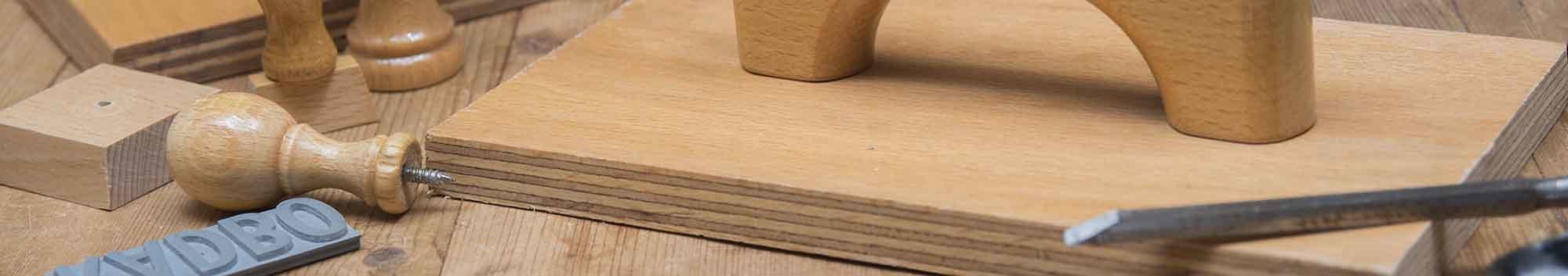 Houten stempel laten maken