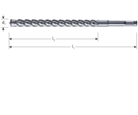 Hamerboor SDS+ Quattro-X ø5,0x50/115