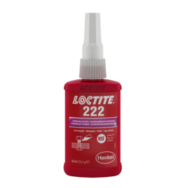 LOCTITE 222 schroefdraadborgmiddel laag - 50 ml