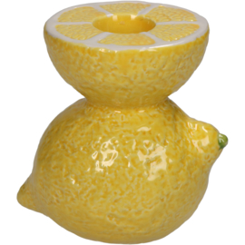 Lemon candleholder