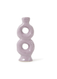 Lilac candleholder